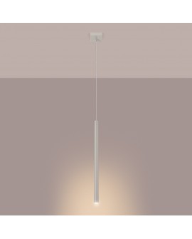 Lampa wisząca PASTELO 1 beżowa Sollux SL.1512