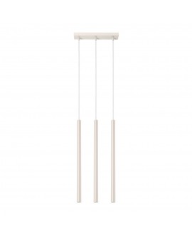 Lampa wisząca PASTELO 3 beżowa Sollux SL.1514