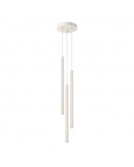 Lampa wisząca PASTELO 3P beżowa Sollux SL.1515