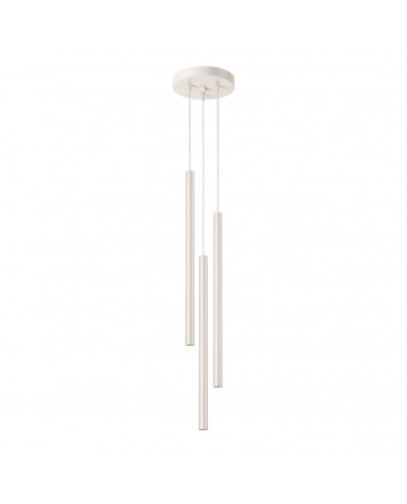 Lampa wisząca PASTELO 3P beżowa Sollux SL.1515