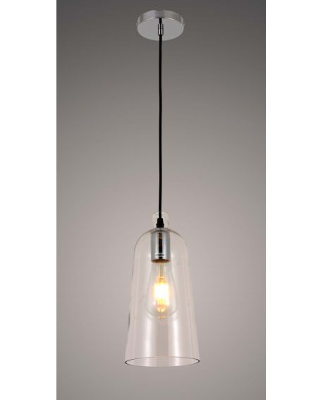 NOWOCZESNA LAMPA WISZĄCA SZKLANA NORDICA