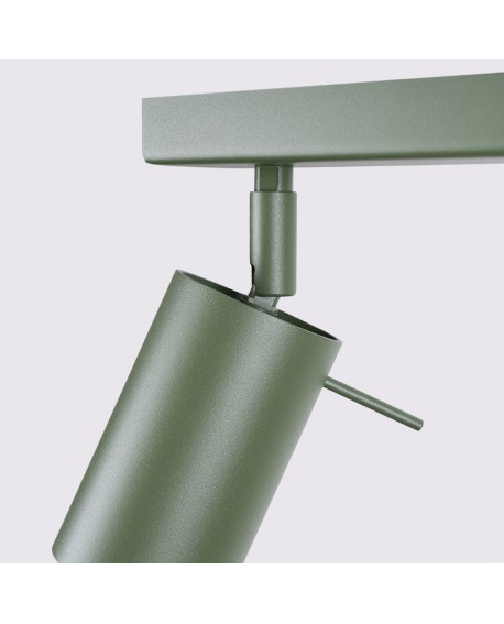 Plafon RING 6L zielony oliwkowy Sollux SL.1505