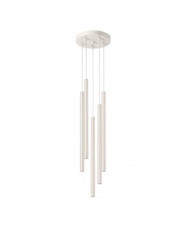 Lampa wisząca PASTELO 5P beżowa Sollux SL.1516