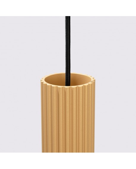 Lampa wisząca KARBON 3P złoty Sollux SL.1557