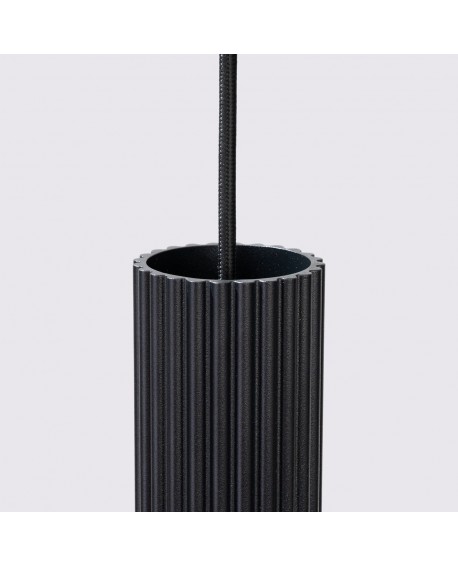 Lampa wisząca KARBON 2 czarny Sollux SL.1574
