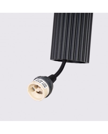 Lampa wisząca KARBON 2 czarny Sollux SL.1574