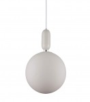 NOWOCZESNA LAMPA WISZĄCA BIAŁA ORITO D30