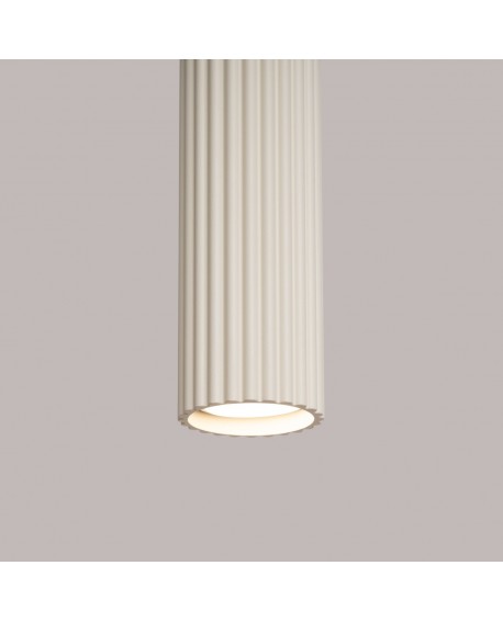 Lampa wisząca KARBON 1 beżowy Sollux SL.1592