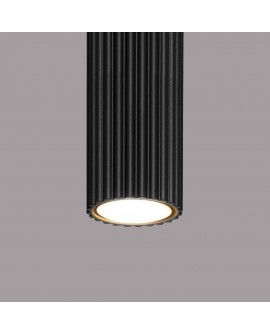 Plafon KARBON 30 czarny Sollux SL.1570