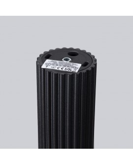 Plafon KARBON 60 czarny Sollux SL.1572