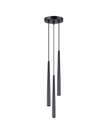 Lampa wisząca BLISS 3P czarna Sollux SL.1463