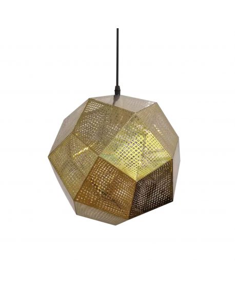 NOWOCZESNA LAMPA WISZĄCA ZŁOTA ASCONA