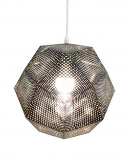 NOWOCZESNA LAMPA WISZĄCA CHROMOWANA ASCONA