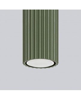 Plafon KARBON 10 zielony oliwkowy Sollux SL.1606