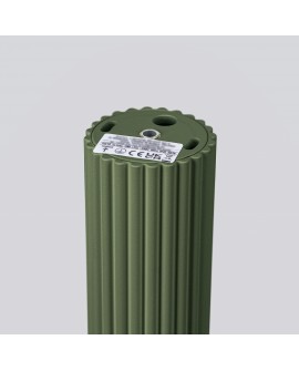Plafon KARBON 10 zielony oliwkowy Sollux SL.1606