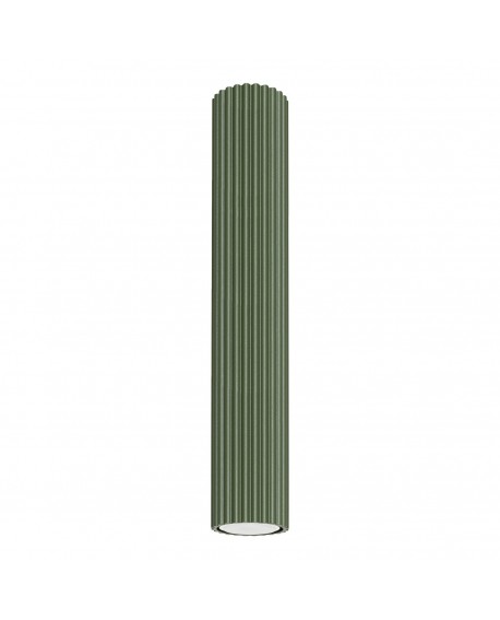 Plafon KARBON 40 zielony oliwkowy Sollux SL.1609