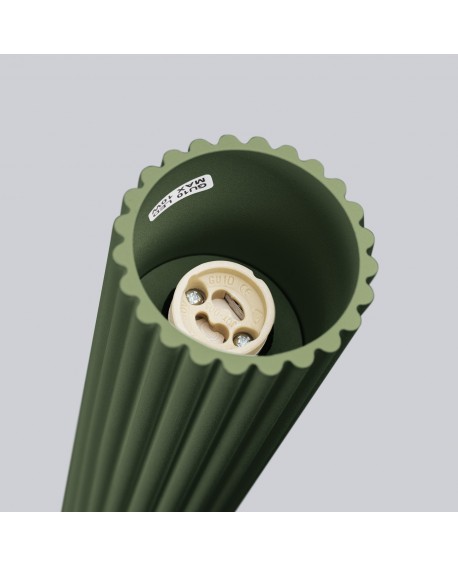 Plafon KARBON 40 zielony oliwkowy Sollux SL.1609