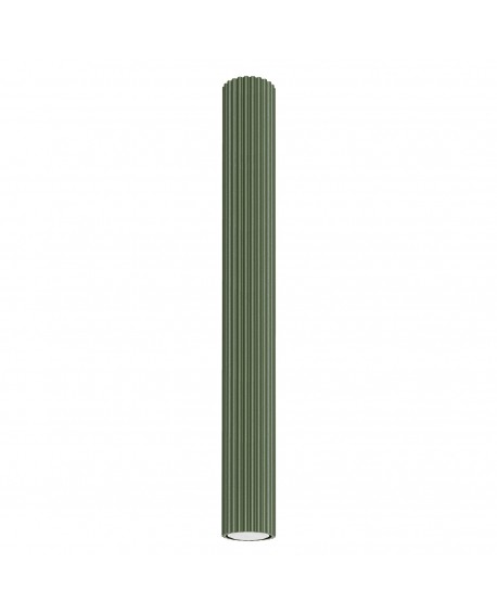 Plafon KARBON 60 zielony oliwkowy Sollux SL.1610