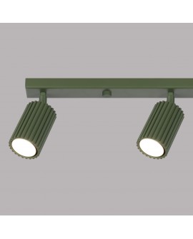 Plafon KARBON 4L zielony oliwkowy Sollux SL.1622