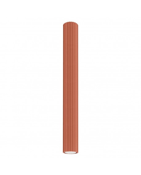 Plafon KARBON 60 ochra czerwona Sollux SL.1629