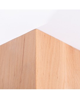 Plafon SOLIS naturalne drewno Sollux SL.1407