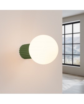 Kinkiet HALO zielony oliwkowy IP44 Sollux SL.1722