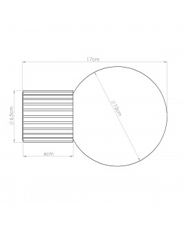 Kinkiet HALO ultramaryna IP44 Sollux SL.1737