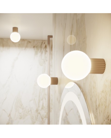 Kinkiet HALO taupe IP44 Sollux SL.1742
