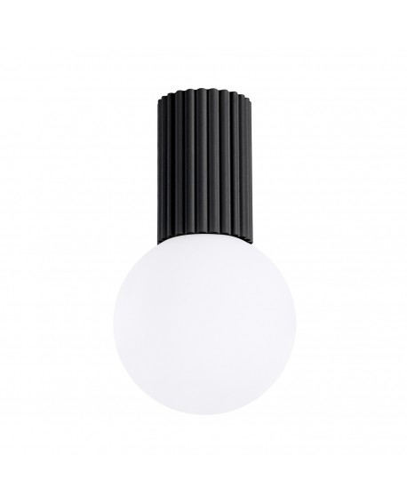 Plafon HALO czarny IP44 Sollux SL.1713