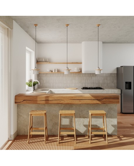 Lampa wisząca MAB beton Sollux SL.1363