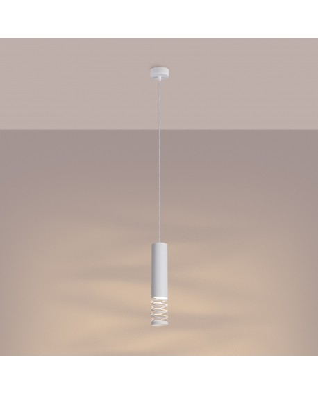 Lampa wisząca LAMI 1 biały Sollux SL.1686
