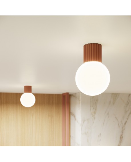 Plafon HALO mocca IP44 Sollux SL.1733