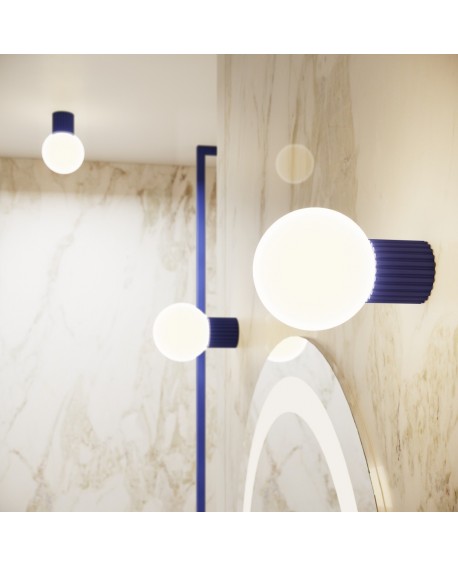 Plafon HALO ultramaryna IP44 Sollux SL.1738