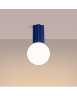 Plafon HALO ultramaryna IP44 Sollux SL.1738
