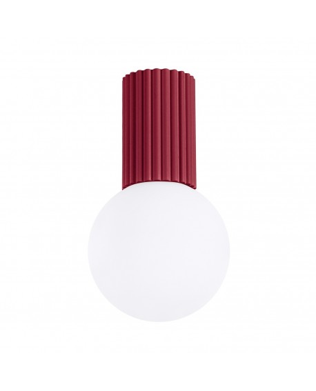 Plafon HALO burgund IP44 Sollux SL.1748