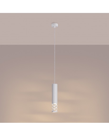 Lampa wisząca LIRO 1 biały Sollux SL.1691