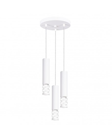 Lampa wisząca LIRO 3P biały Sollux SL.1694