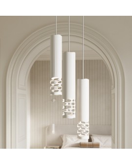 Lampa wisząca LIRO 3P biały Sollux SL.1694