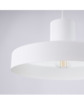 Lampa wisząca BILO biała Sollux SL.1702