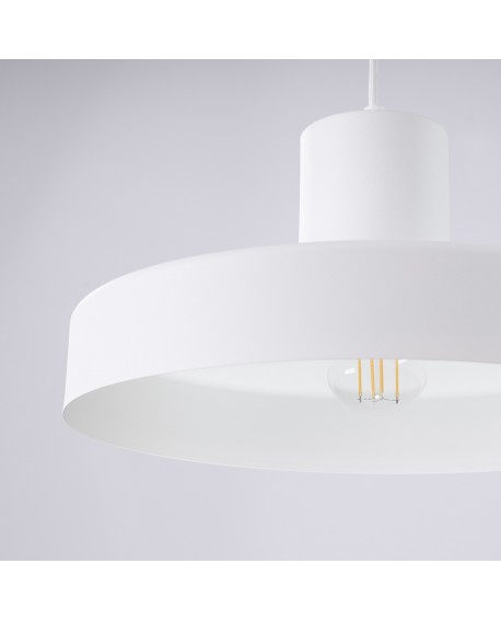 Lampa wisząca BILO biała Sollux SL.1702