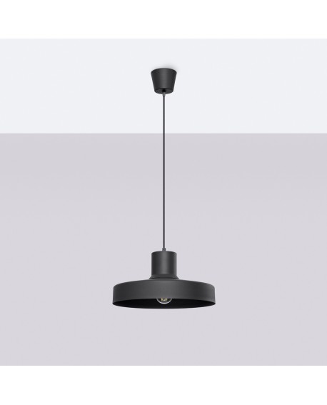 Lampa wisząca BILO czarna Sollux SL.1703