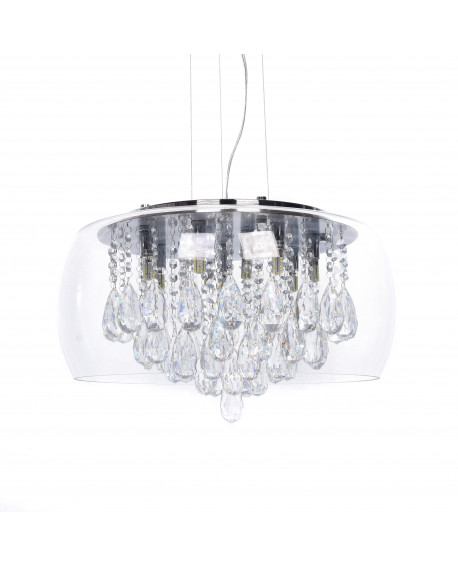 NOWOCZESNA LAMPA WISZĄCA TOSSO D50 CLEAR