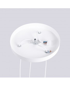 Lampa wisząca HALO 3P biała Sollux SL.1710