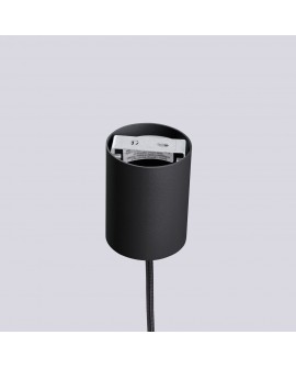 Lampa wisząca HALO 1 czarna Sollux SL.1714