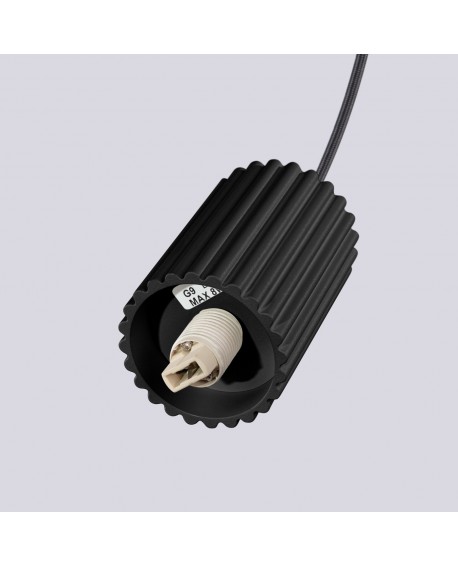 Lampa wisząca HALO 3P czarna Sollux SL.1715