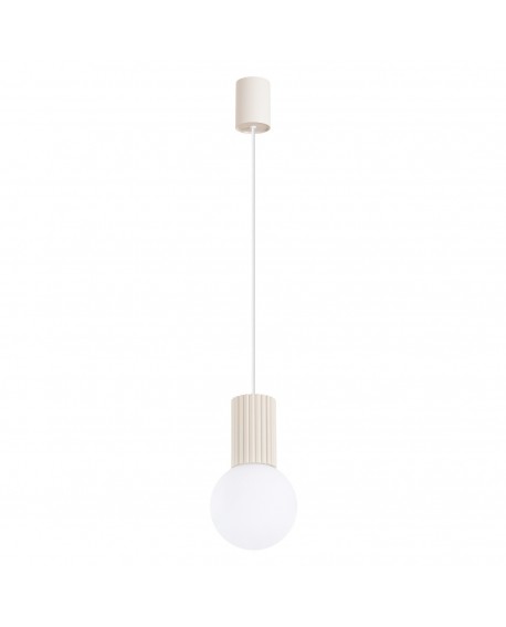 Lampa wisząca HALO 1 beżowa Sollux SL.1719
