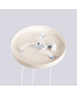 Lampa wisząca HALO 3P beżowa Sollux SL.1720