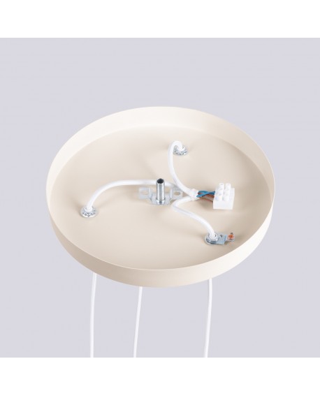 Lampa wisząca HALO 3P beżowa Sollux SL.1720
