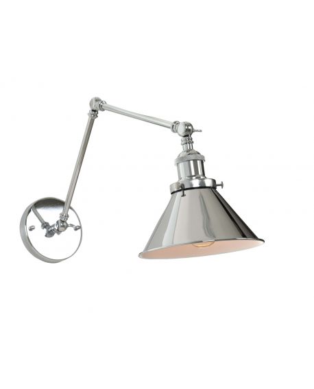 KINKIET LAMPA ŚCIENNA LOFT CHROM GUBI W2 LUMINA DECO