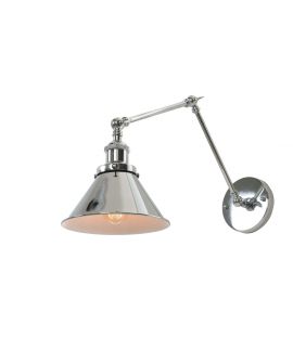 KINKIET LAMPA ŚCIENNA LOFT CHROM GUBI W2 LUMINA DECO